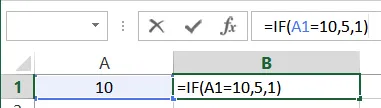 Conditional IF Function